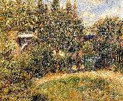 Pierre-Auguste Renoir Le Pont du chemin de fer a Chatou oil painting artist